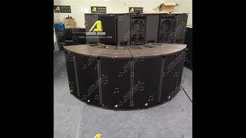 Actpro KR208 test video professional sound system