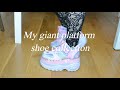 MY GIANT PLATFORM SHOE COLLECTION II FOLLOW UP- (Dollskill,Vans...)