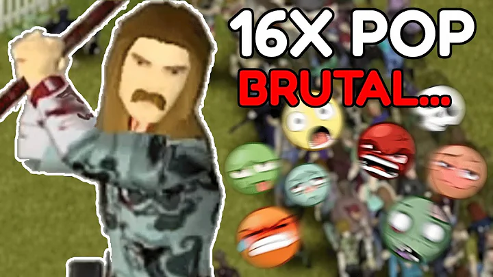 Getting Humbled by 16x Population in Project Zomboid...