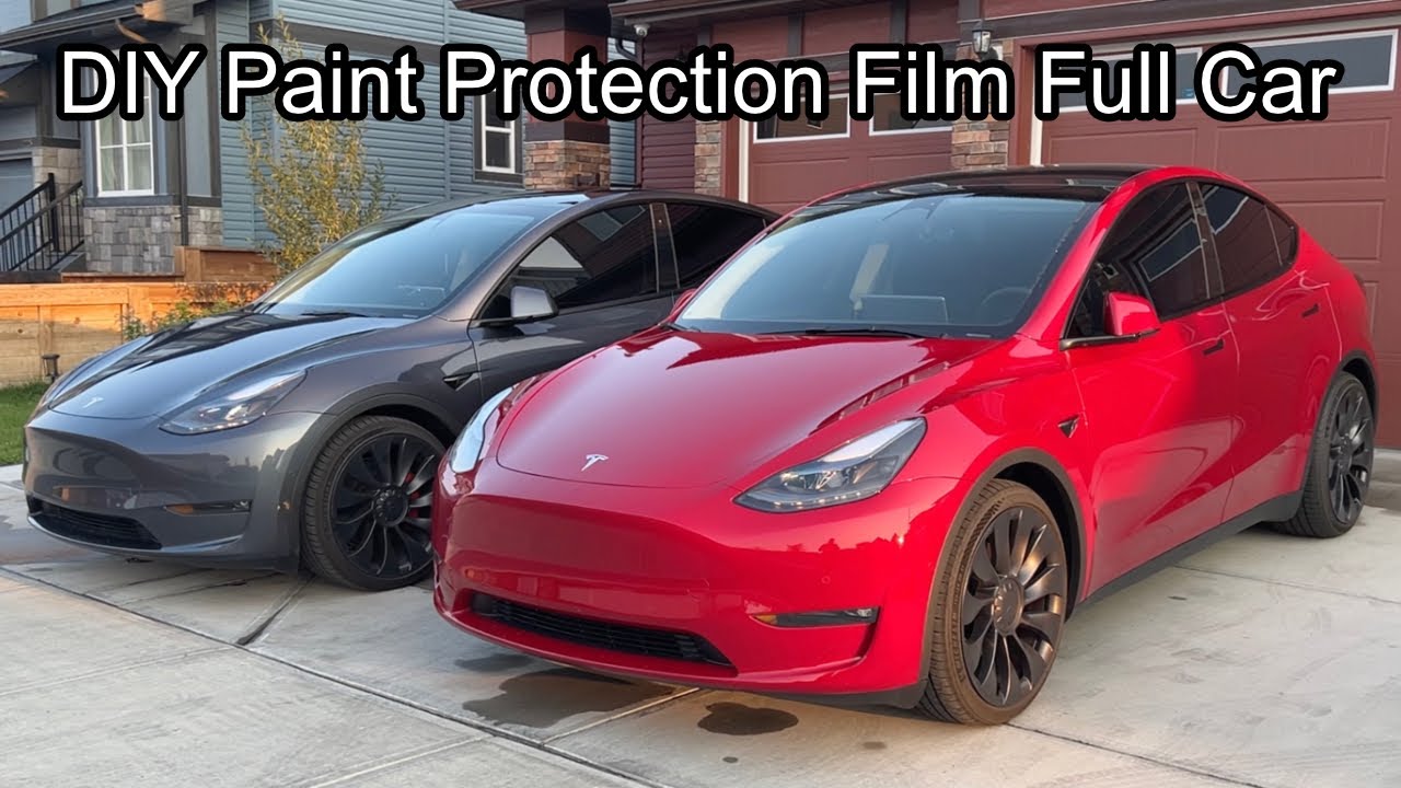 2022 Tesla Model Y - Full Body MATTE Paint Protection Film