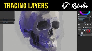 How to Use Tracing Layers - Rebelle Tutorial