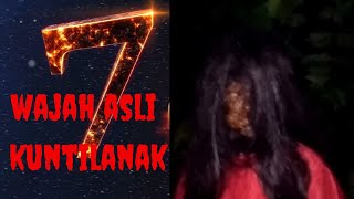 7 wajah asli kuntilanak