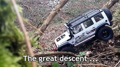 Axial Scx10 Jeep C/R Edition - The great descent