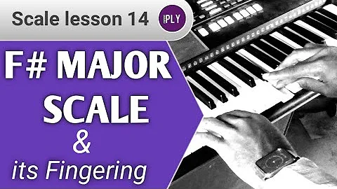 #14. How To Play F# MAJOR Scale With The CORRECT Fingers (Right & Left hand)  #majorscale