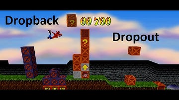 Custom Crash Bandicoot Back In Time (2023) Level 15 - Dropback Dropout (SOLUTION/SPOILER)