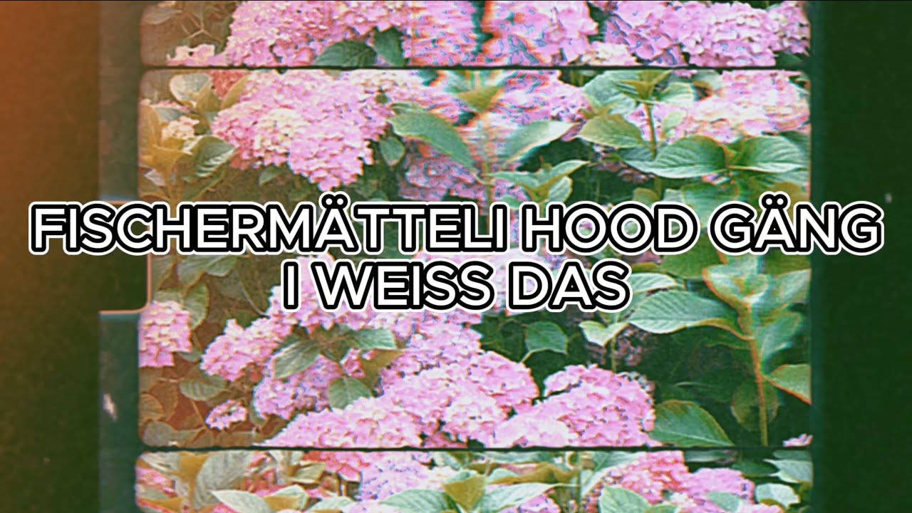 Watch Fischermätteli Hood Gäng - I weiss das (prod. enchpannt) on YouTube