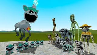 EVOLUTION OF NEW BIG CRAFTYCORN // POPPY PLAYTIME CHAPTER 3 VS ALL ZOONOMALY MONSTERS In Garry's Mod