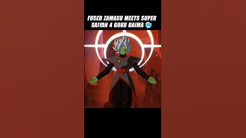 Fused Zamasu Meets Super Saiyan 4 Goku Daima 🤯 #crashout #ssj4goku #sparkingzero #dragonballz #dbz