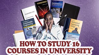 How to study MANY SUBJECTS without crying from stress and regret