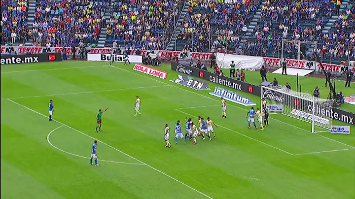 Cruz azul 3-4 América voltereta monumental 2016