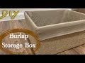 #2📍DIY Vintage Storage Box 📍 Tự làm hộp chứa đồ bằng thùng carton 📍 JD Huynh