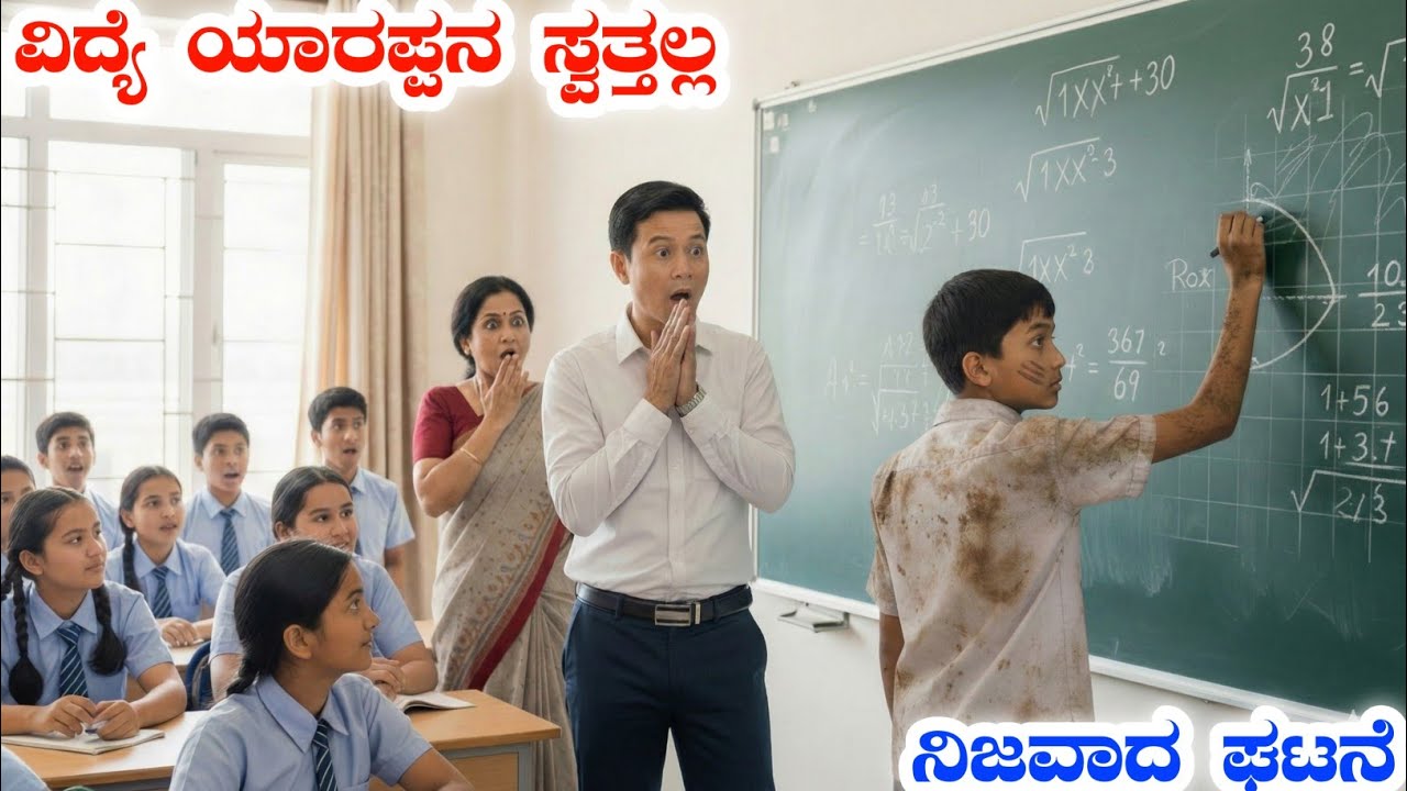 ಪ್ರೊಫೆಸರ್ 15 ವರ್ಷ ಪರದಾಡಿದ ಪ್ರಶ್ನೆಯನ್ನು, ಕಸ ಆರಿಸುವ ಹುಡುಗ 1 ನಿಮಿಷದಲ್ಲಿ ಬಿಡಿಸಿದ ಕಥೆ |True voice Kannada