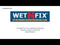 How to fix a wall plug using rawlplug wetnfix repair solution pads  toolstation