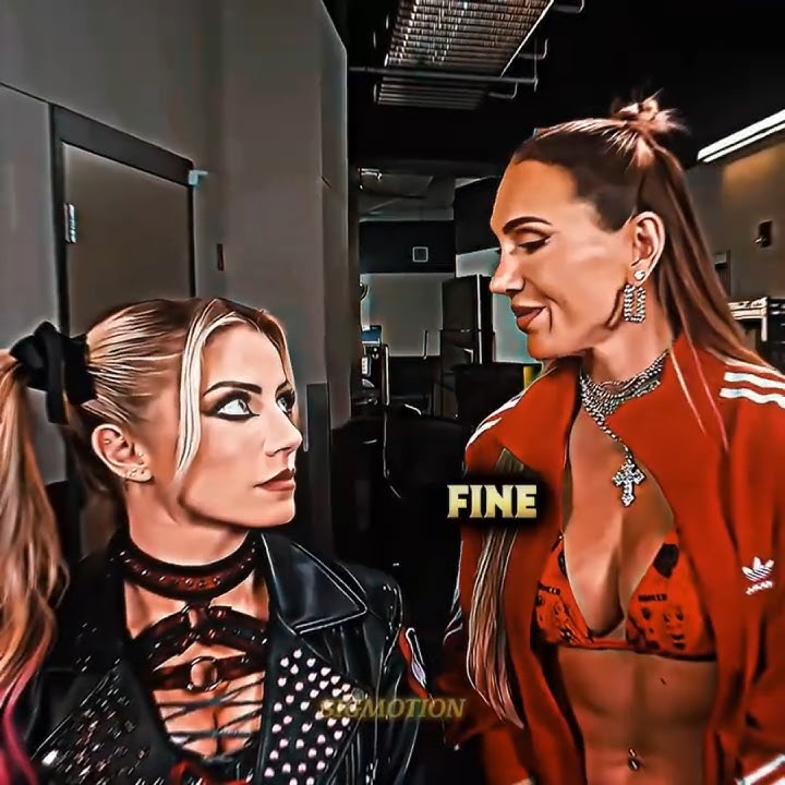 Charlotte Fair FINALLY Accepts To Team Up With Alexa Bliss - WWE Smackdown Edit 4K #wwe #evolution