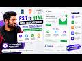 PSD to HTML Email Template Design Bangla – Complete Beginner Guide
