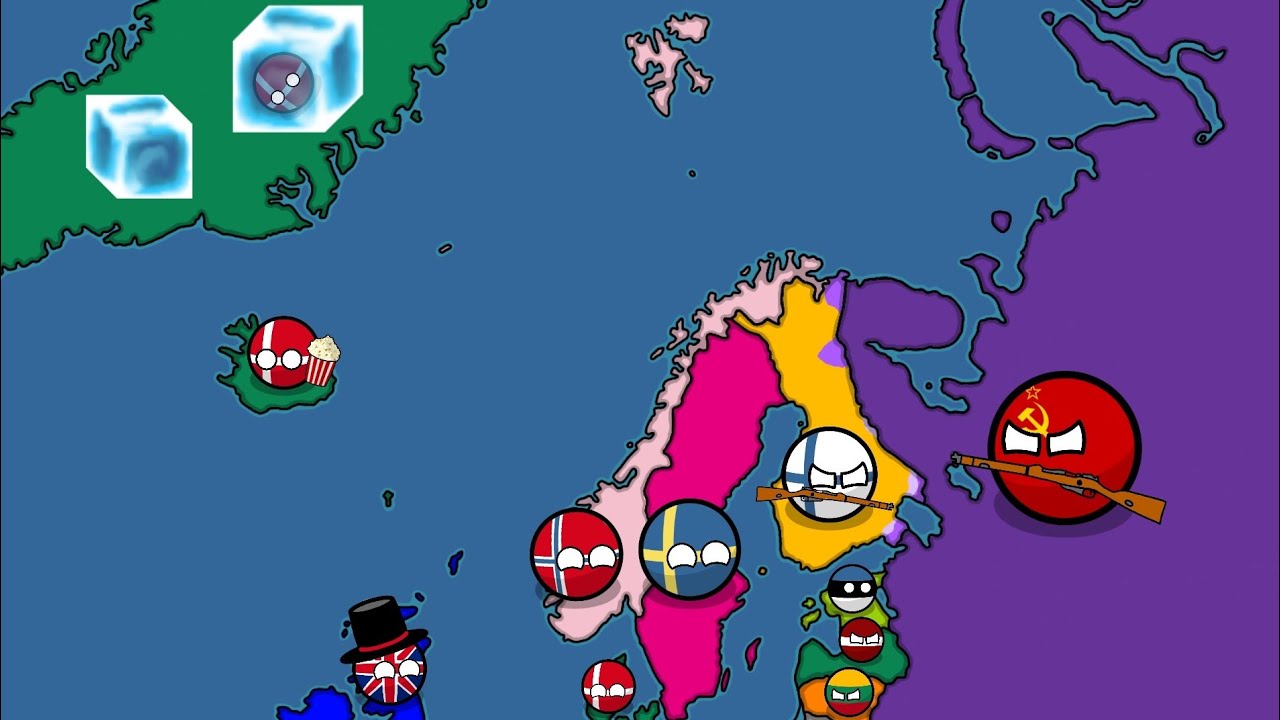 History of Norway 1900-2022 [Countryballs]