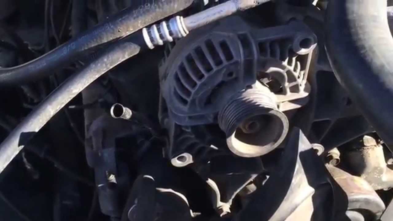 Dodge Ram 1500 Alternator Replacement - YouTube