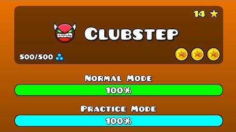 Clubstep (100%) All Coins | Geometry Dash