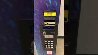 Will a vending machine take a $2 bill?