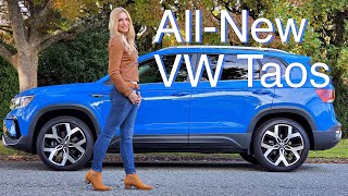 AllNew 2022 VW Taos Review // A nice surprise but $$$