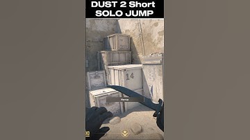 Dust 2 Short SOLO jump #cs2 #counterstrike #dust2
