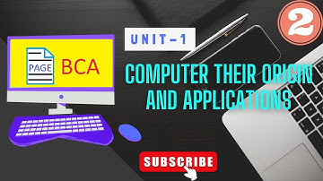 COMPUTER THEIR ORIGIN AND APPLICATIONS PART-2 | History of computer | Computer Fundamental Classes