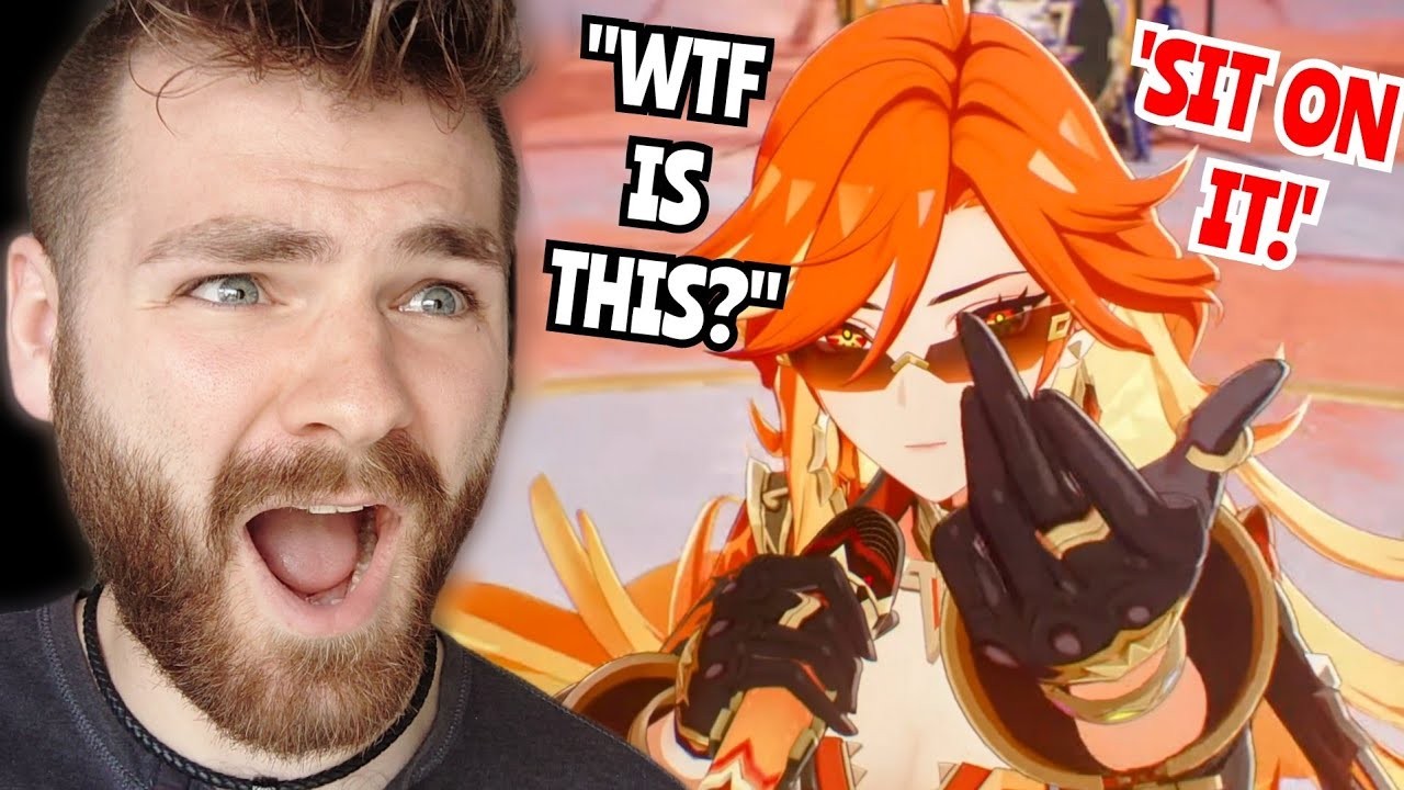 REACTING to GENSHIN IMPACT *NEW* Character Teasers & Trailers | REACTION!