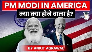 PM Narendra Modi USA visit 2021 - What's all on agenda? India USA Relations UPSC GS Paper 3