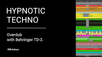 Hypnotic Techno Arrangement  with Ableton + Overdub with Behringer TD-3.