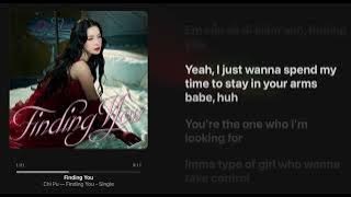 Chi Pu - Finding You [ Lyrics   Hi-Res ]
