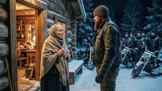 Elderly Widow Shelters 20 Freezing Bikers — Next Morning 1000 Hells Angels Salute Outside Her Door