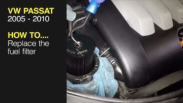 How to Replace the fuel filter on the Volkswagen Passat 2005 to 2010