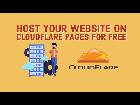 Host Your Website on Cloudflare pages For Free | 2021