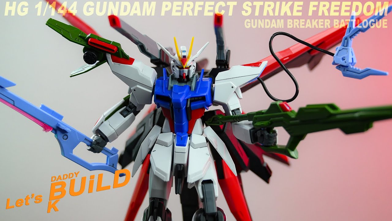 Download HG 1/144 GUNDAM PERFECT STRIKE FREEDOM, HG Gundam Breaker Battlogue No.03 (Full Build)