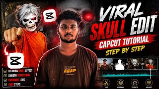 🔥 How to Make Trending Skull Face Video in CapCut | Step-by-Step Tutorial (2026)