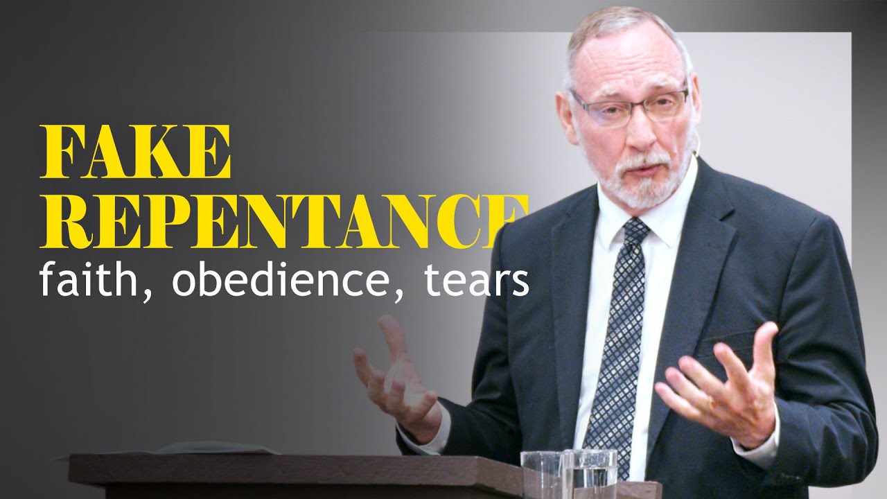 Video thumbnail for Fake Repentance, Faith, Obedience, and Tears
