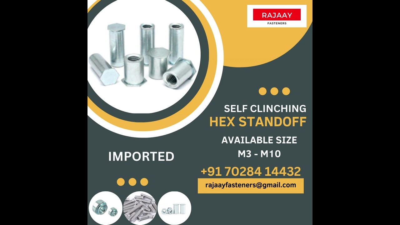 self clinching standoff, pem standoff, blind standoffs, self clinching spacer, 