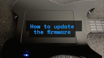 How to update the firmware of the Misa Quadwave