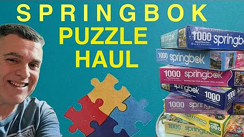 26 NEW SPRINGBOK Puzzles including HALLOWEEN