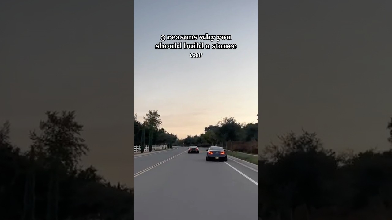 Почему вам стоит построить stance car