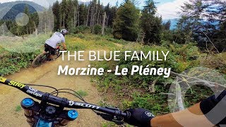 The Blue Family, Morzine (Le Pléney), France