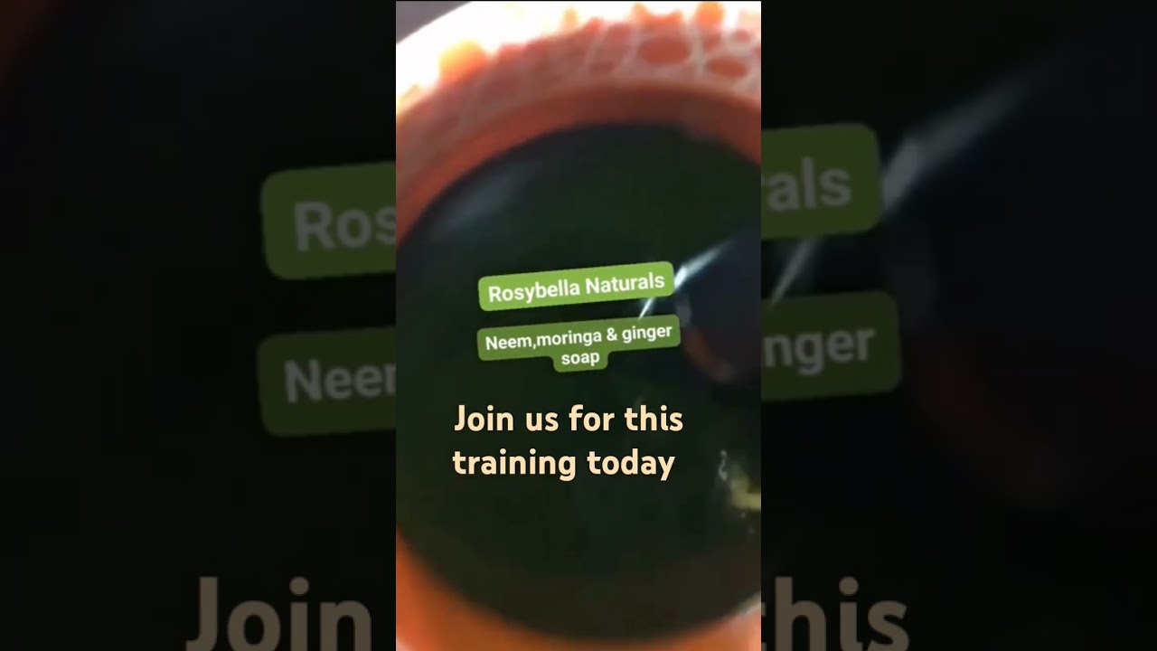 Bathing soap making training class 