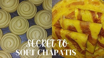 5 THINGS THAT MAKE CHAPATIS SUPER SOFT// How to make soft Malenge Chapati WITH COLD WATER