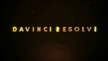 Golden Titles | DaVinci Resolve Templates - Motion Array