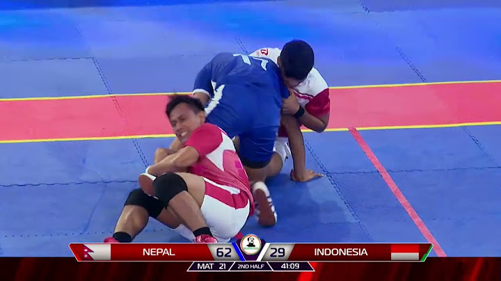 NEPAL vs INDONESIA Match Highlights | Bangabandhu Cup 2024 International Kabaddi Tournament