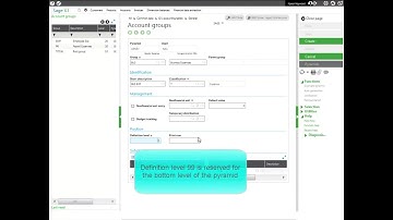 Sage X3 - How to Create Account Groups