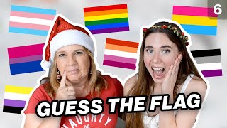 CAN MY MUM GUESS THE LGBTQ FLAG?