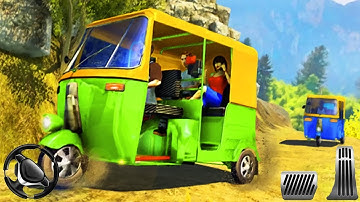 Offroad Tuk Tuk Auto Rickshaw Driving 2019 - Parking Indian Vehicles | Android Gameplay