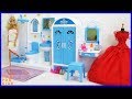 Barbie Bedroom 💕 Bathroom Shower Morning Routine 🎈