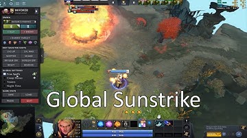 Invoker, how to use cataclysm, Global Sunstrike, Dota 2 Gameplay 7.38b 2025